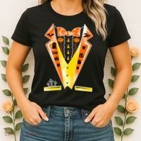 Halloween Party Tuxedo Tux Women's T-Shirt thumb 2