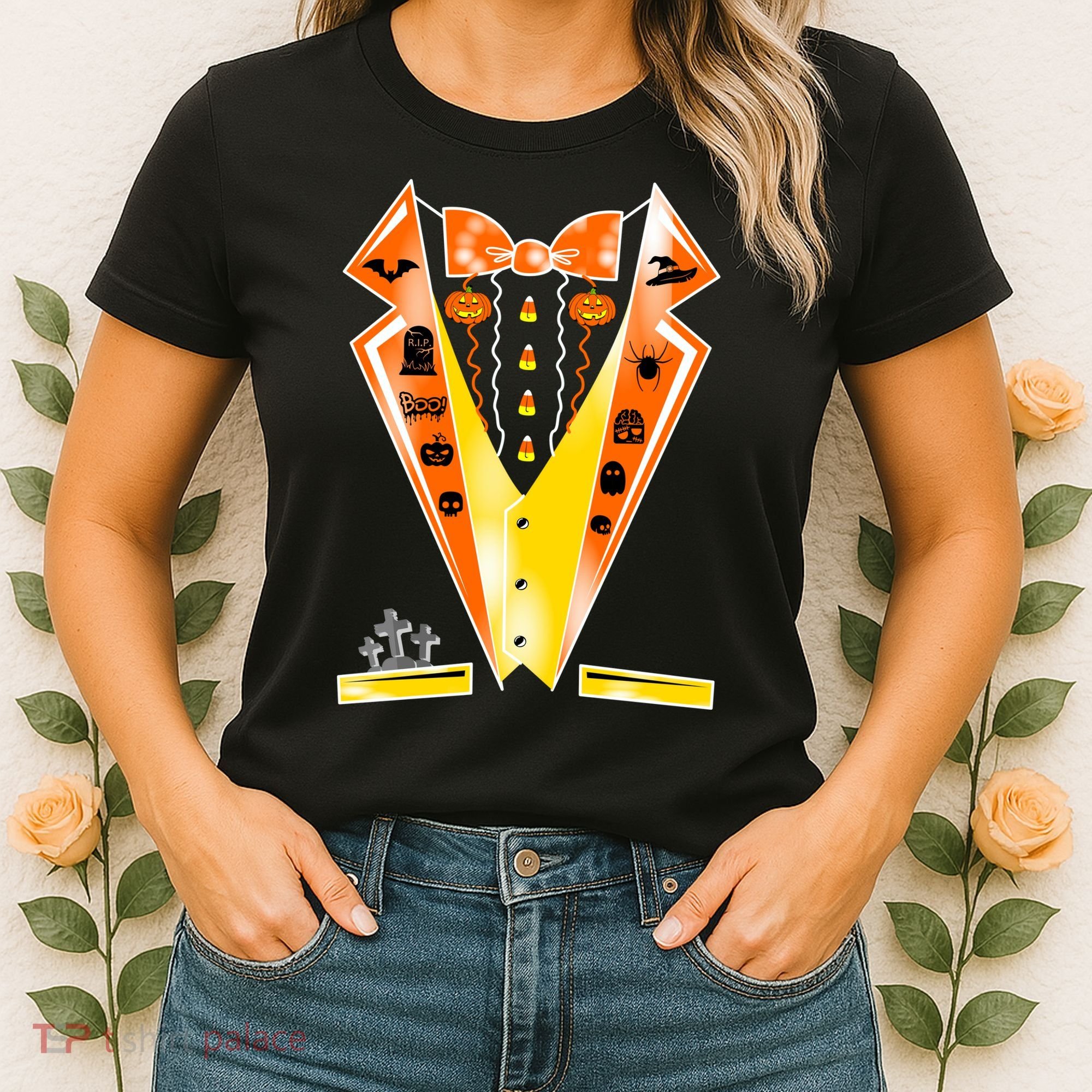 Halloween Party Tuxedo Tux Women's T-Shirt