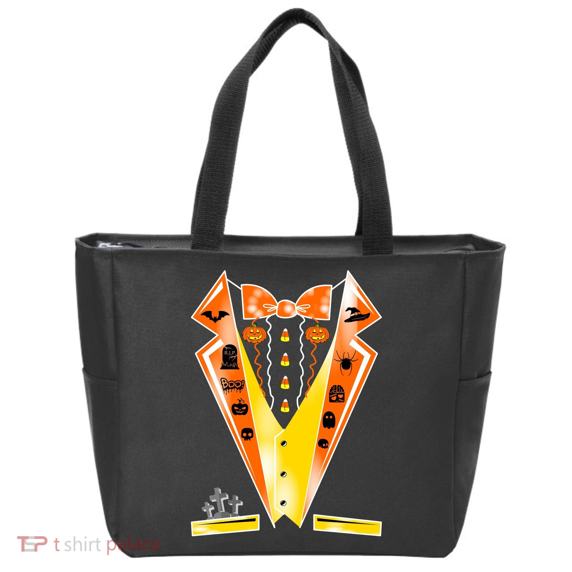 Halloween Party Tuxedo Tux Tote Bag