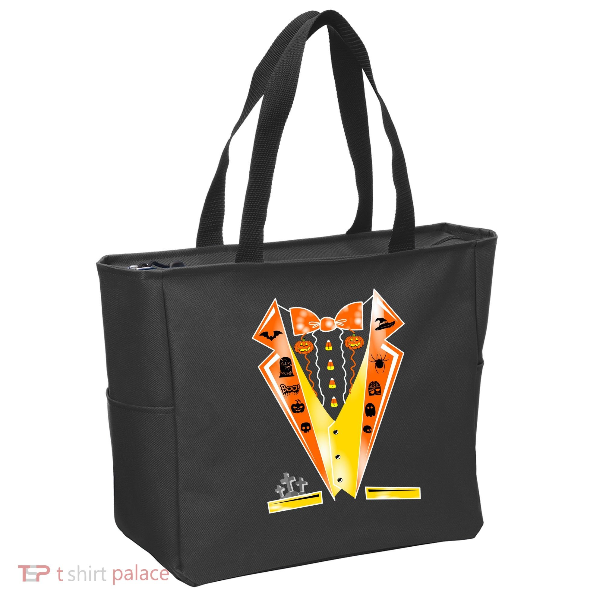 Halloween Party Tuxedo Tux Tote Bag