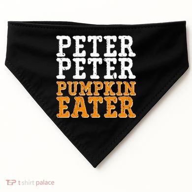 Halloween Peter Peter Pumpkin Eater USA-Made Doggie Bandana