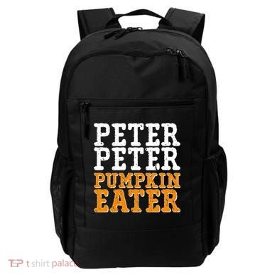 Halloween Peter Peter Pumpkin Eater Backpack