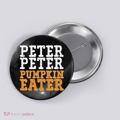 Halloween Peter Peter Pumpkin Eater Button