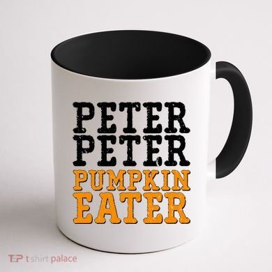 Halloween Peter Peter Pumpkin Eater Coffee Mug back