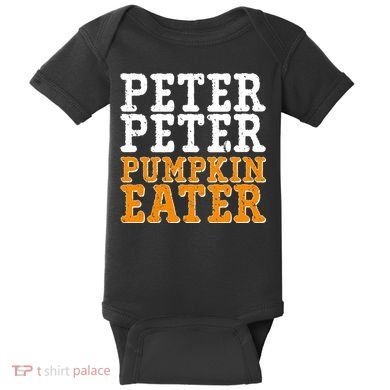 Halloween Peter Peter Pumpkin Eater Baby Bodysuit