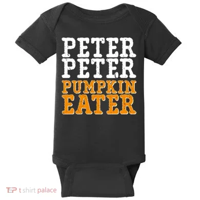 Halloween Peter Peter Pumpkin Eater Baby Bodysuit