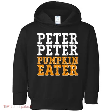 Halloween Peter Peter Pumpkin Eater Toddler Hoodie