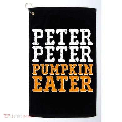 Halloween Peter Peter Pumpkin Eater Golf Towel