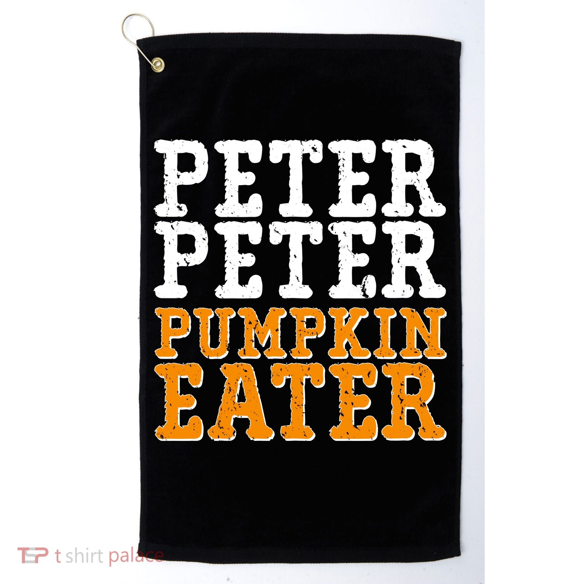 Halloween Peter Peter Pumpkin Eater Golf Towel