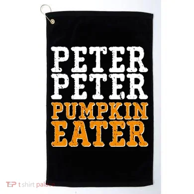 Halloween Peter Peter Pumpkin Eater Golf Towel