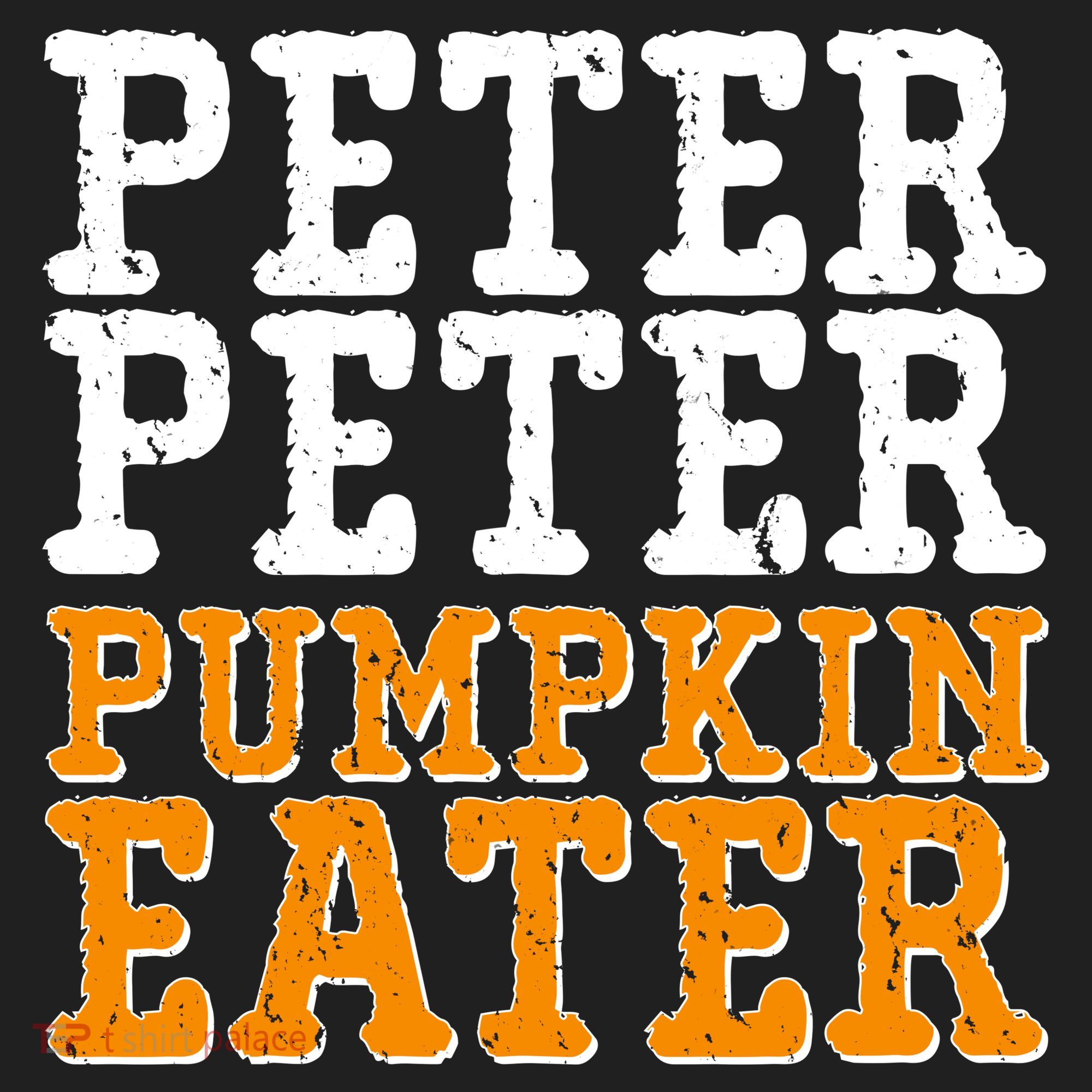 Halloween Peter Peter Pumpkin Eater Golf Towel