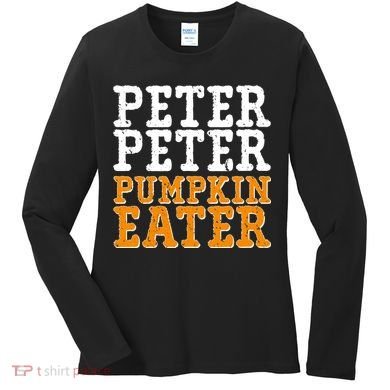 Halloween Peter Peter Pumpkin Eater Women's Long Sleeve Shirt