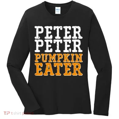 Halloween Peter Peter Pumpkin Eater Women's Long Sleeve Shirt
