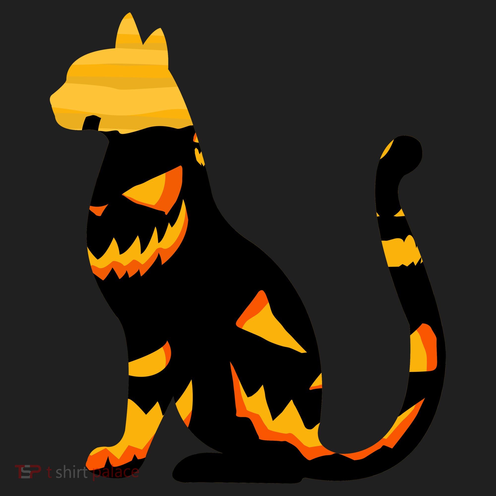 Halloween Pumpkin Cat Beanie