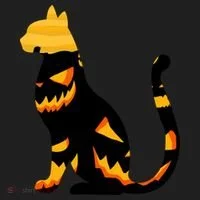 Halloween Pumpkin Cat Tumbler thumb 3