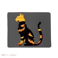 Halloween Pumpkin Cat Mousepad thumb 0