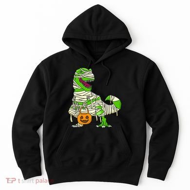 Halloween Pumpkin Dinosaur Hoodie