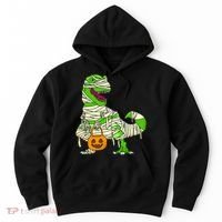 Halloween Pumpkin Dinosaur Hoodie thumb 0