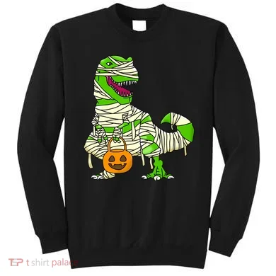 Halloween Pumpkin Dinosaur Sweatshirt