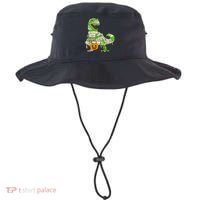 Halloween Pumpkin Dinosaur Bucket Hat thumb 0