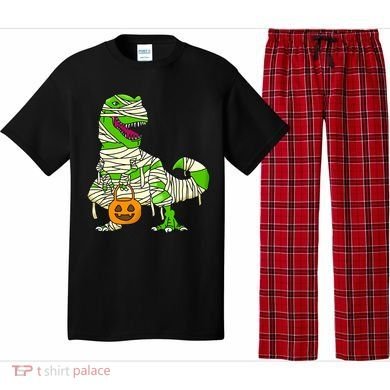 Halloween Pumpkin Dinosaur Pajama Set