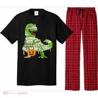 Halloween Pumpkin Dinosaur Pajama Set thumb 0