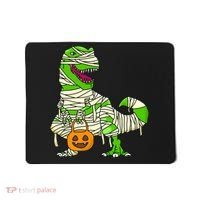 Halloween Pumpkin Dinosaur Mousepad thumb 0
