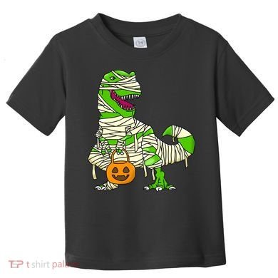Halloween Pumpkin Dinosaur Toddler T-Shirt