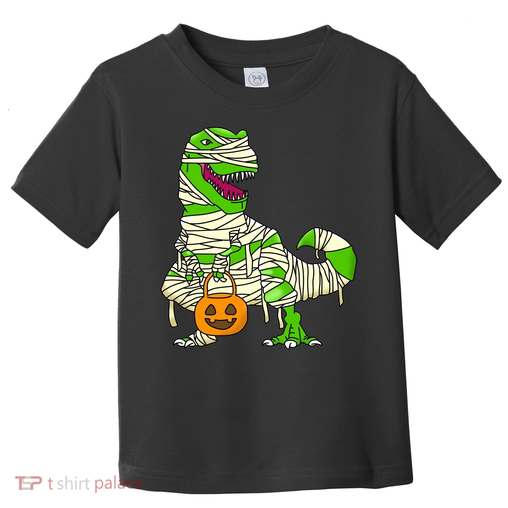Halloween Pumpkin Dinosaur Toddler T-Shirt