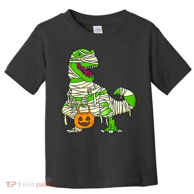 Halloween Pumpkin Dinosaur Toddler T-Shirt