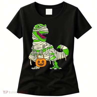 Halloween Pumpkin Dinosaur Women's T-Shirt