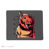 Halloween Pumpkin Head Knife Mug Shot Mousepad thumb 0