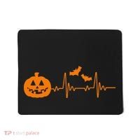 Halloween Pumpkin Heartbeat Pulse Mousepad thumb 0