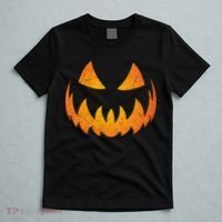 Halloween Pumpkin Jack O'Lantern Face T-Shirt thumb 5
