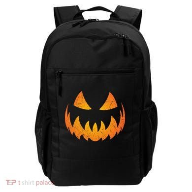 Halloween Pumpkin Jack O'Lantern Face Backpack