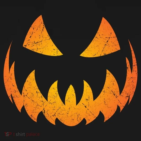Halloween Pumpkin Jack O'Lantern Face Bucket Hat