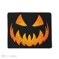 Halloween Pumpkin Jack O'Lantern Face Mousepad thumb 0