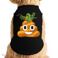 Halloween Pumpkin Poop Emoji Doggie Tank thumb 0