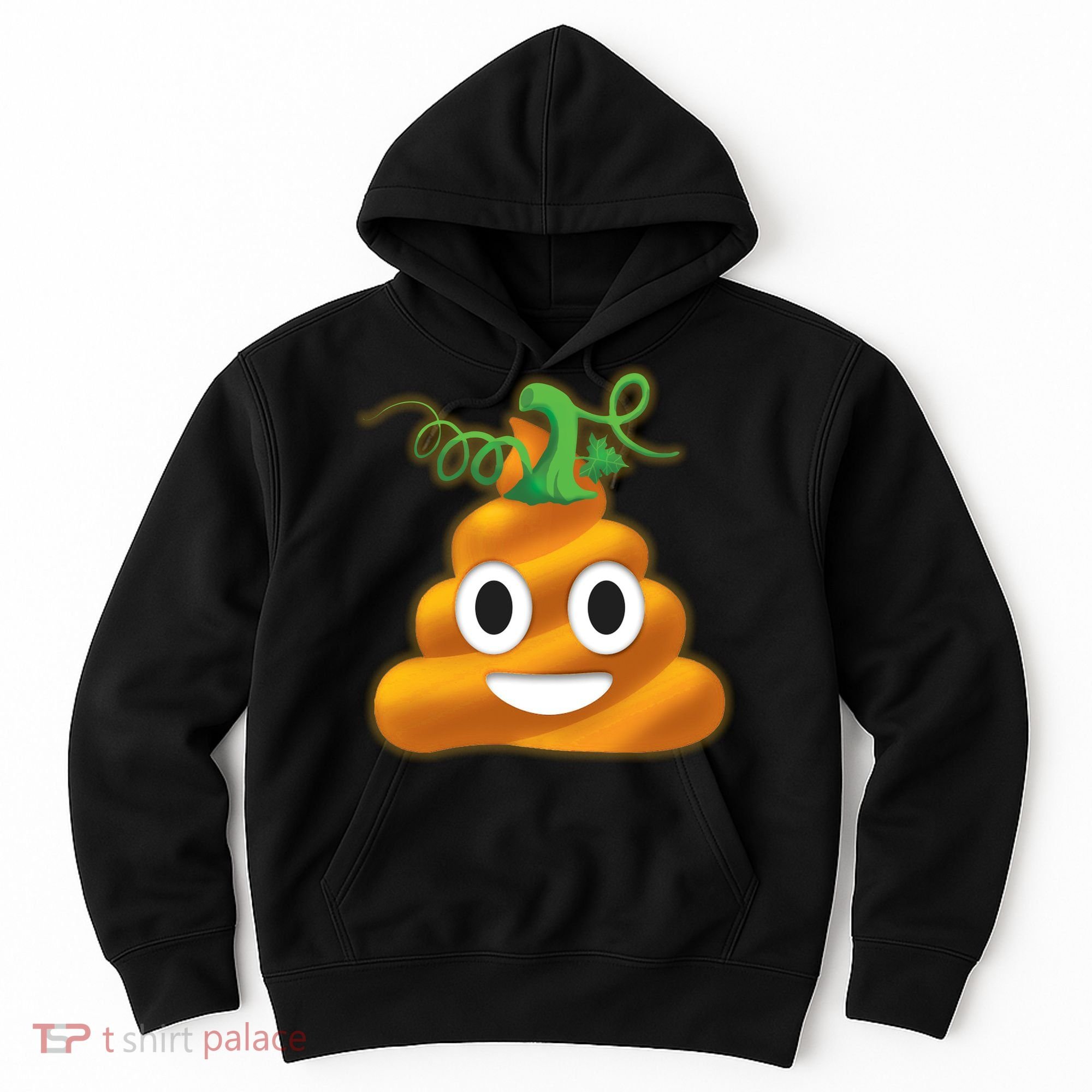 Halloween Pumpkin Poop Emoji Hoodie