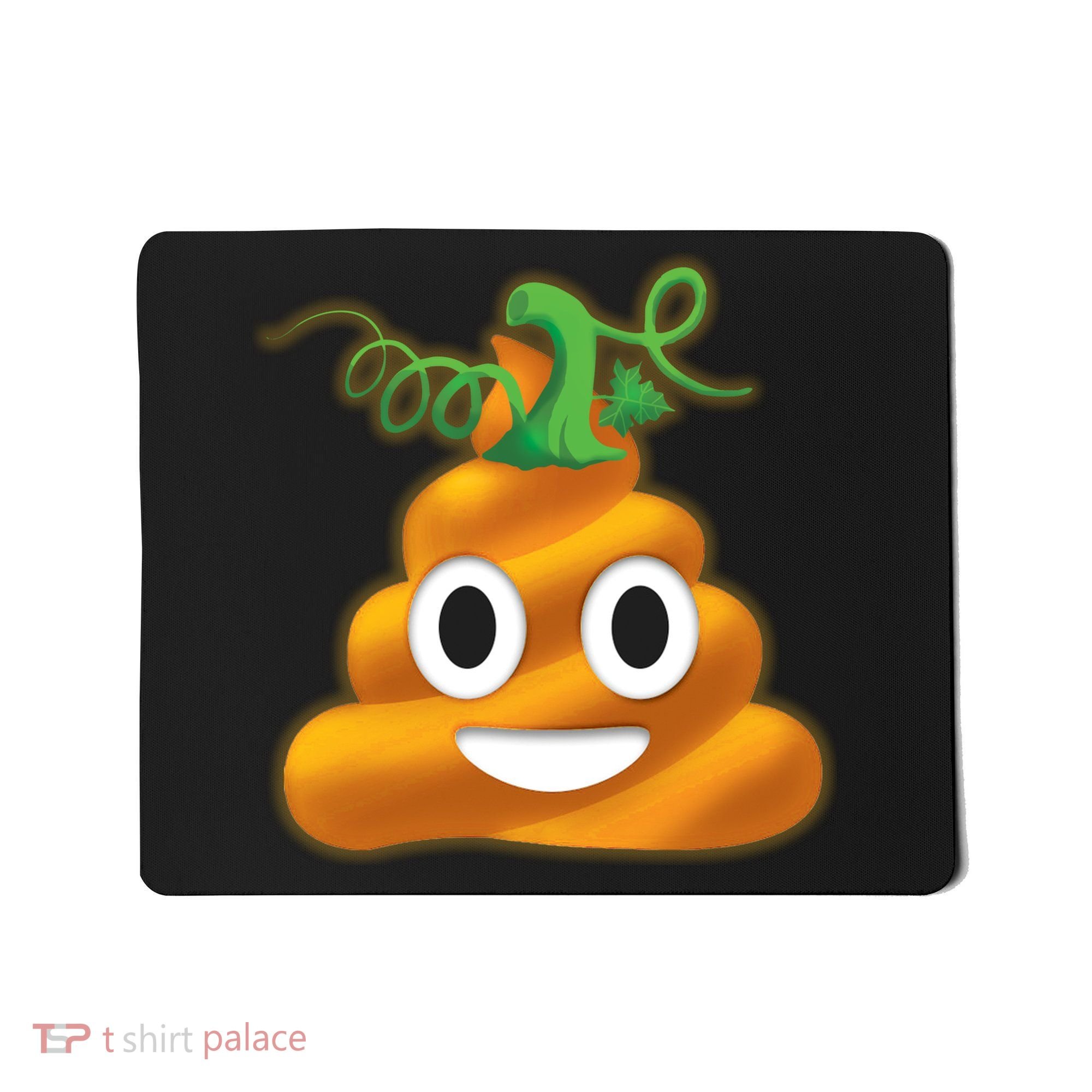 Halloween Pumpkin Poop Emoji Mousepad
