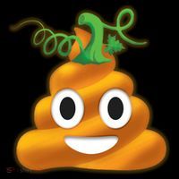 Halloween Pumpkin Poop Emoji Mousepad thumb 1