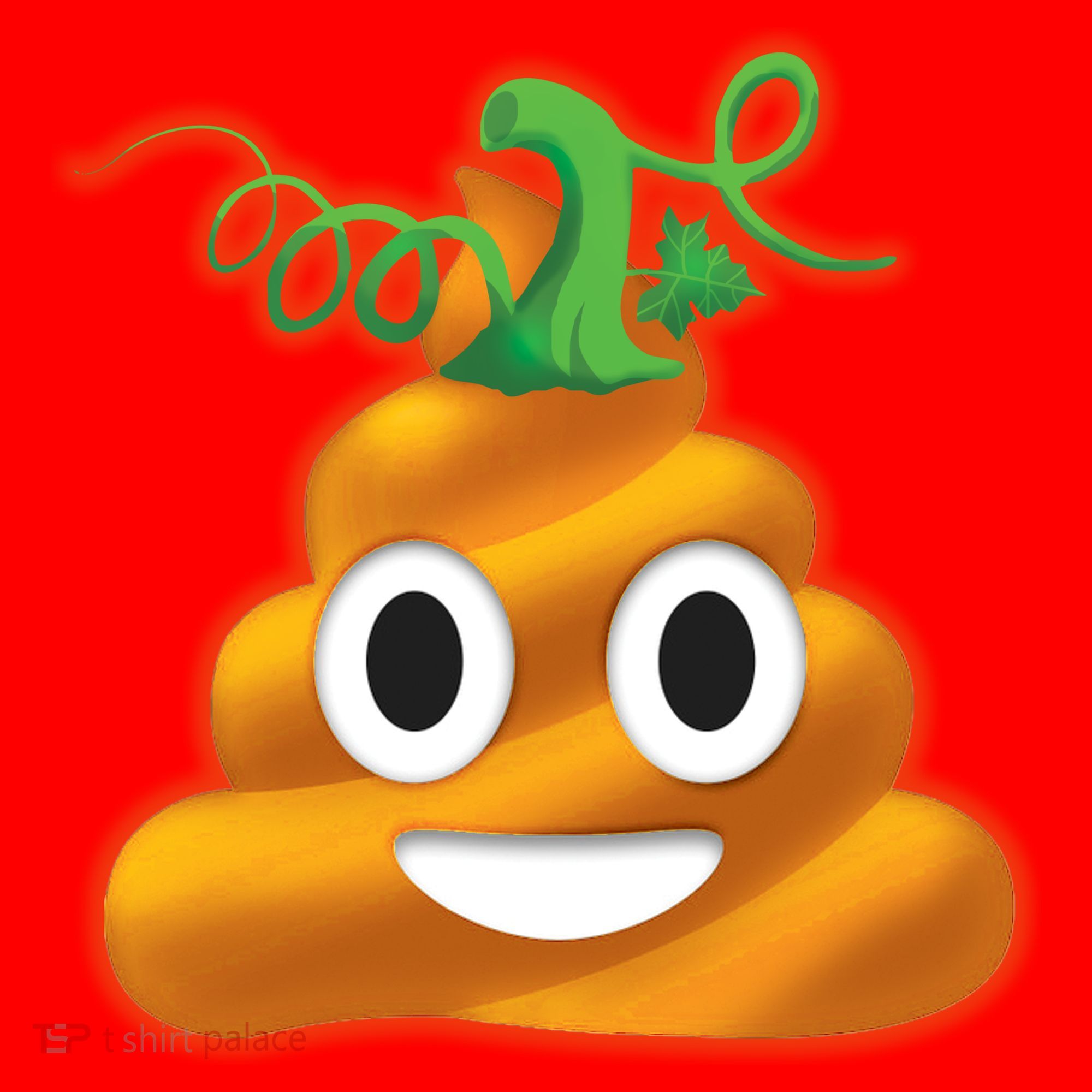 Halloween Pumpkin Poop Emoji Santa Hat