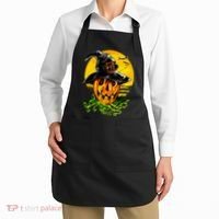 Halloween Pumpkin Wearing Witch Hat Apron thumb 2