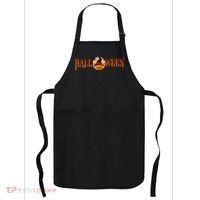 Halloween Pumpkin Witch Logo Apron thumb 0