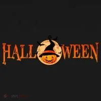 Halloween Pumpkin Witch Logo Tank Top thumb 6