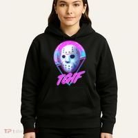 Halloween Retro 80's TGIF Jason Mask Hoodie thumb 5