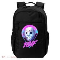 Halloween Retro 80's TGIF Jason Mask Backpack thumb 0