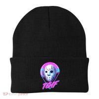 Halloween Retro 80's TGIF Jason Mask Beanie thumb 0