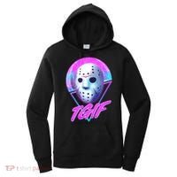 Halloween Retro 80's TGIF Jason Mask Women's Hoodie thumb 0