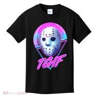Halloween Retro 80's TGIF Jason Mask Kids T-Shirt thumb 0